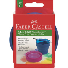 Faber Castell Clic & Go Water Cup RED