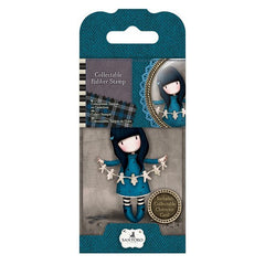 Gorjuss Santoro: I Found My Family In A Book V2 Mini Rubber Stamp