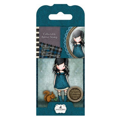 Gorjuss Santoro: You Brought Me Love Mini Rubber Stamp