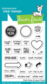 Push Here Stamp