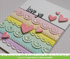 Ik hou van je lijn Grens