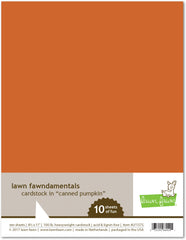 Canned Pumpkin cardstock