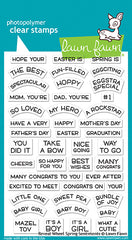 Lawn Fawn Reveal Wheel Spring Sentiments