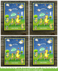 Lawn Fawn Reveal Wheel Spring Sentiments