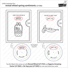 Lawn Fawn Reveal Wheel Spring Sentiments