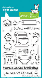 Baked with Love Stamp