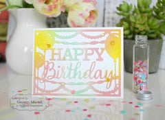 Happy Birthday Cutting Plate