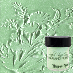 Lindy's Stamp Gang Merry Go Round Green Embossing Powder