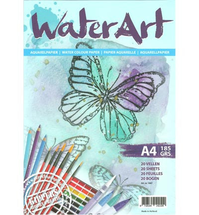WaterArt Aquarelpapier A4