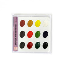Transparante aquarel palletdoos