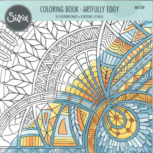 Coloring Book Artfully Edgy
