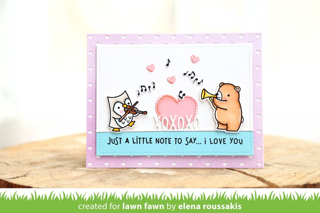 XOXOXO Line Border