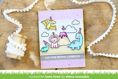 Lawn Fawn RAWRSOME Stamp