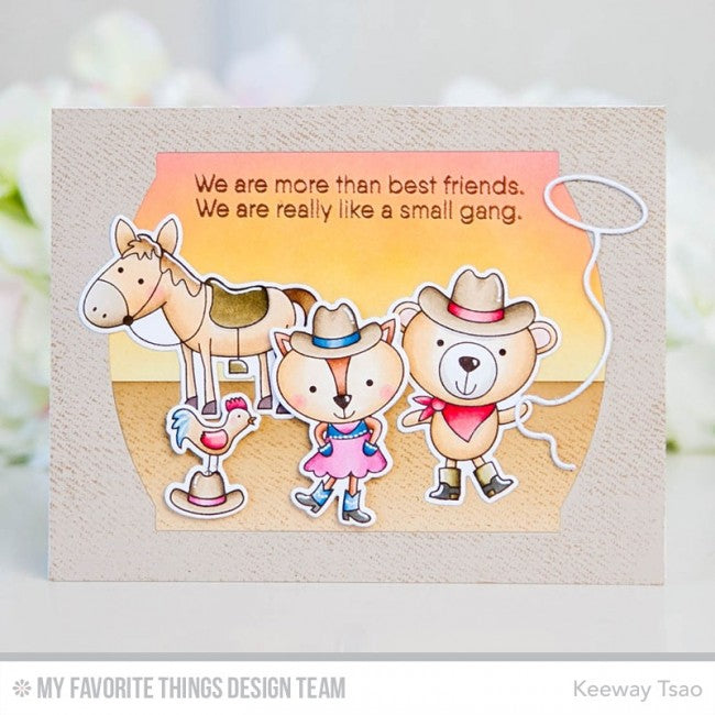 Beste in het Westen Clear Stamp