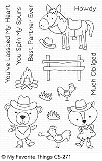 Beste in het Westen Clear Stamp