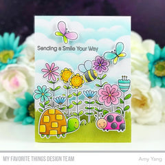 Hou van insecten stempel