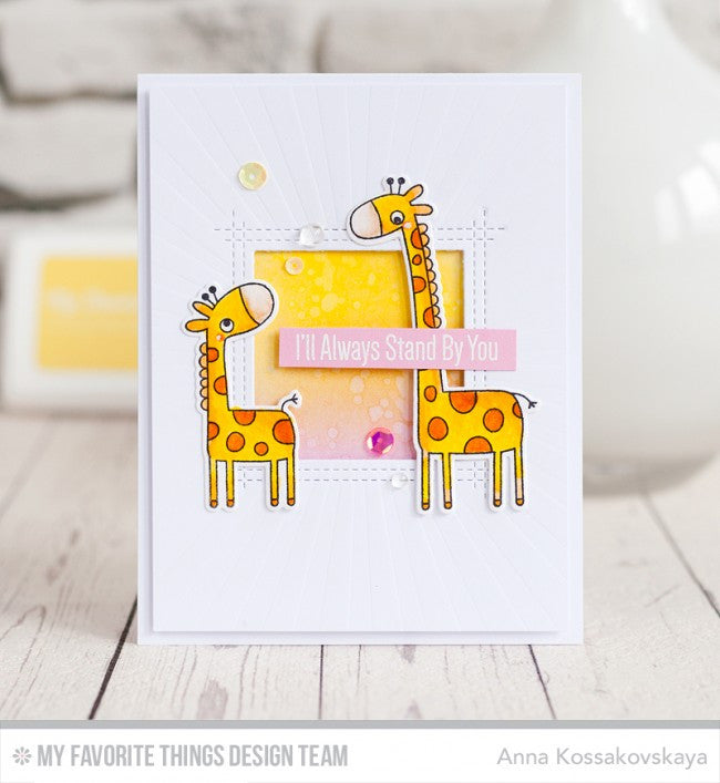 My Favorite Things Giraffing Me Crazy Stamp