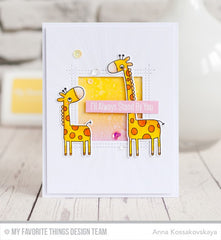 My Favorite Things Giraffing Me Crazy Stamp