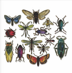 Tim Holtz Sizzix Framelits ENTOMOLOGY Wafer Thin Die Set