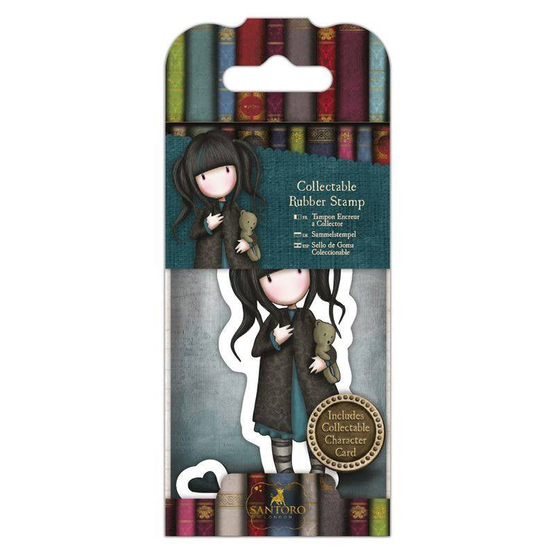 Gorjuss Mini Rubber Stamp - The Lost Heart