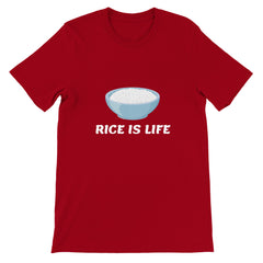 Premium Unisex Crewneck T-shirt - Rice