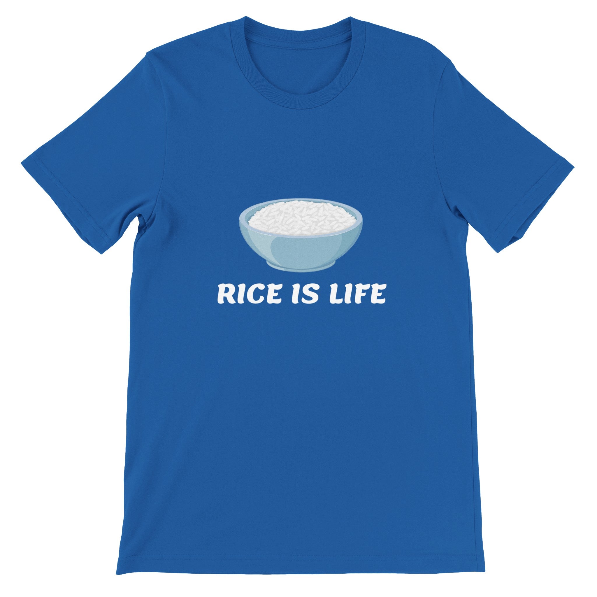 Premium Unisex Crewneck T-shirt - Rice